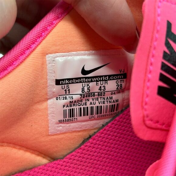 Nike Women's Zoom Fit Running Shoes Raspberry Pink Size 11 Athletic Trainers - Picture 15 of 15
